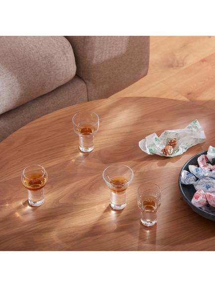 LSA International Boris Liqueur Glasses, Set of 4, 60ml, Clear - view 2, Clear