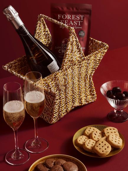 John Lewis Bubbles & Treats Gift Box - view 2, Multi