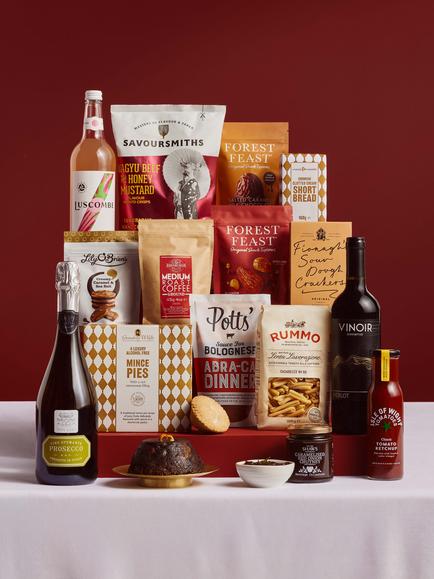 John Lewis Christmas Larder Box Christmas Larder Box, Multi