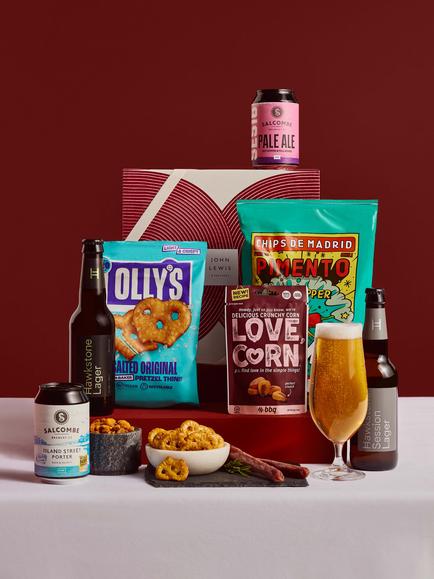 John Lewis Merlot & Pâté Gift Box, Multi