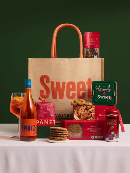 Waitrose & Partners Festive Treats Jute, Multi