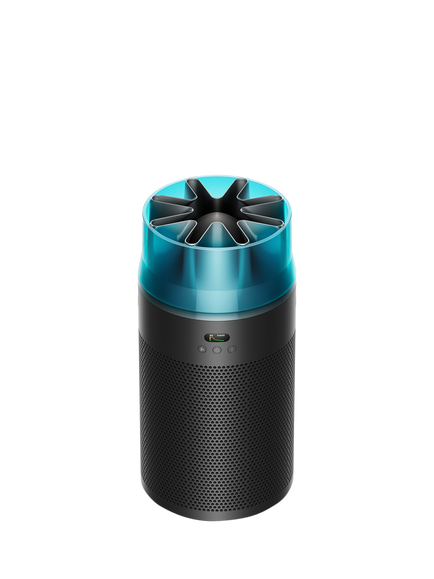 Dyson HushJetTM Compact HJ10 Air Purifier, Black Teal, Black Teal
