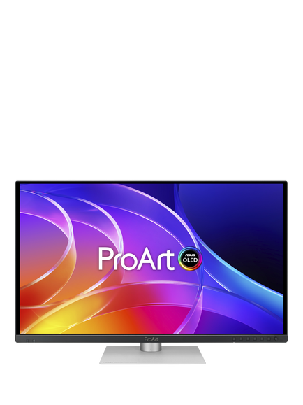 ASUS PA279CDV ProArt HDR 4K Ultra HD Monitor, 26.5”, Silver - view 2, Silver