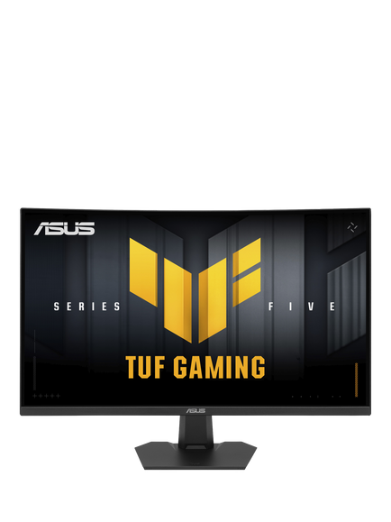 ASUS TUF Gaming VG27VQM5F Full HD Curved Gaming Monitor, 27”, Black - view 2, Black