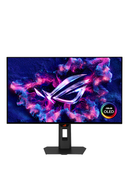 ASUS XG27AQWMG  OLED HDR Quad HD Gaming Monitor, 26.5”, Black - view 2, Black