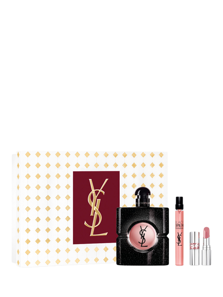 Yves Saint Laurent Black Opium Eau de Parfum 90ml Holiday Fragrance Gift Set, N/A (coffret)