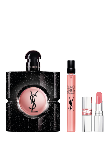 Yves Saint Laurent Black Opium Eau de Parfum 90ml Holiday Fragrance Gift Set - view 2, N/A (coffret)