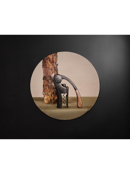 L'Atelier du Vin Oeno Collection Motion Wood Lever Corkscrew, Black - view 2, Black