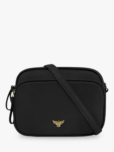 Apatchy London Betty Crossbody Camera Bag, Black