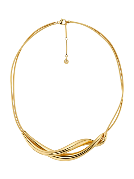 EDBLAD Nouveau Twist Bar Necklace, Gold, Gold