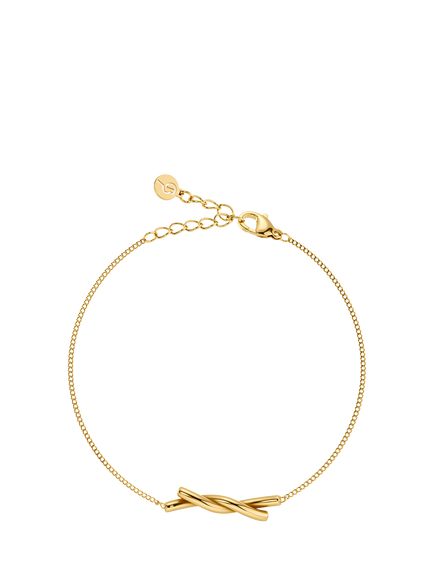 EDBLAD Novel Knot Bracelet, Gold, Gold