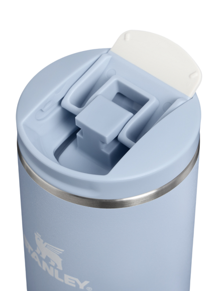 Stanley AeroLight Transit Flip Top Insulated Travel Mug, 470ml, Blue Dream Stone - view 2, Blue Dream Stone