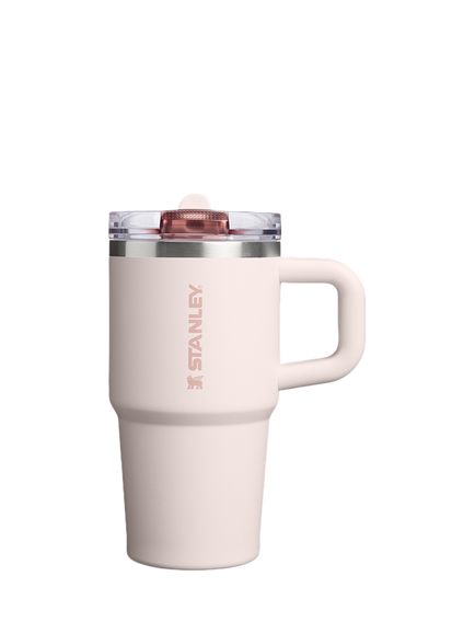 Stanley Quencher ProTour Flip Straw Leak-Proof Tumbler, 590ml, Rose Quartz, Rose Quartz
