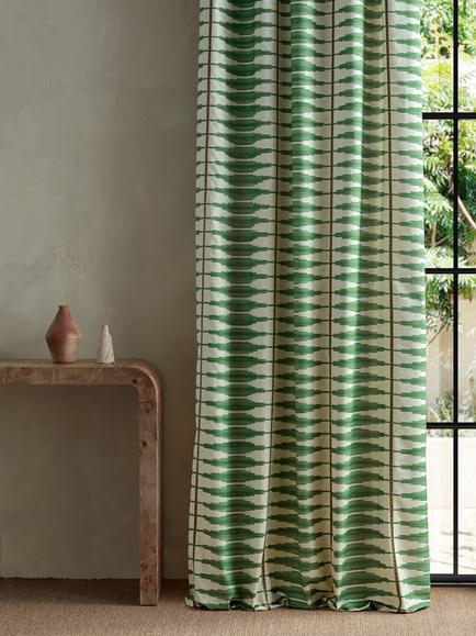 Harlequin Cintilla Furnishing Fabric - view 2, Spice/Adriatic