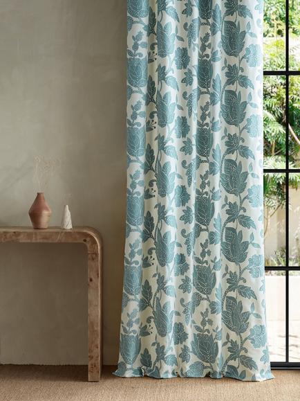 Harlequin Zamora Furnishing Fabric - view 2, Emerald