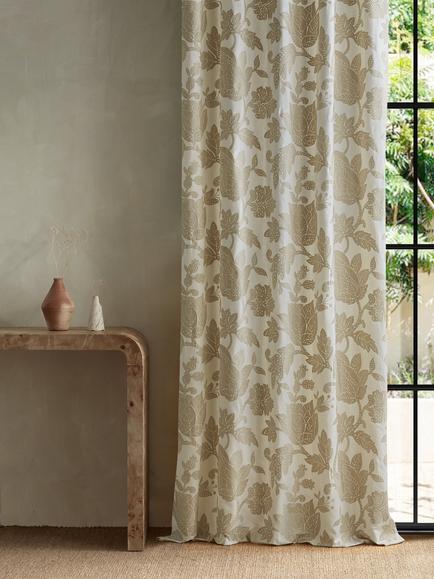 Harlequin Zamora Furnishing Fabric - view 2, Terracotta