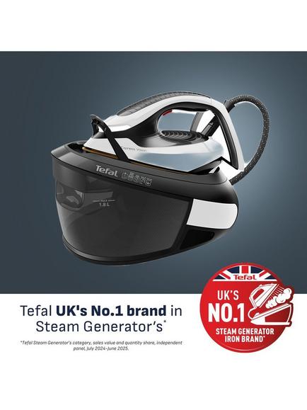 Tefal Express Vision Steam Iron Generator, Black & White - view 2, Black & White