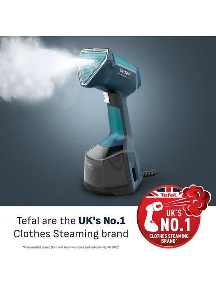 Tefal AeroSteam Elite 920 Handheld Clothing Steamer, Blue - view 2, Blue