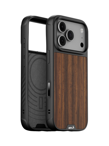 Mous Limitless Case for iPhone 18 Pro Max, Walnut, Walnut