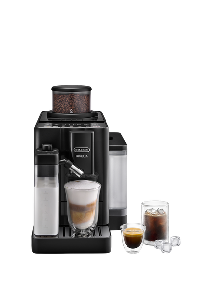 De'Longhi Rivelia Start Automatic Bean to Cup Coffee Machine, Black
