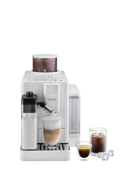 De'Longhi Rivelia Start Automatic Bean to Cup Coffee Machine, White