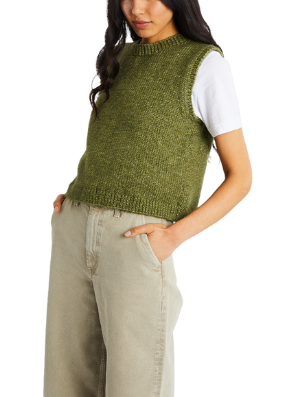 Wool And The Gang Fame Tank Top Knitting Pattern - view 2, Multi