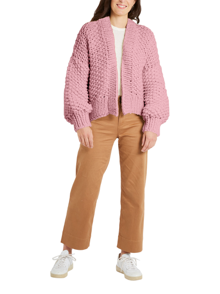 Wool And The Gang Iris Cardigan Knitting Pattern - view 2, Multi