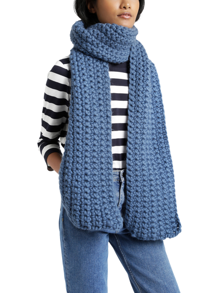 Wool And The Gang Sweet Intuition Scarf Crochet Pattern - view 2, Multi
