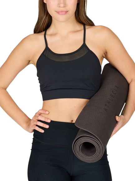 Athlecia Kesha Yoga Mat - view 2, Chocolate Torte
