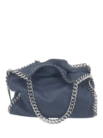 Pre-loved Stella McCartney Falabella Chain Shoulder Bag, Navy - view 2, Navy