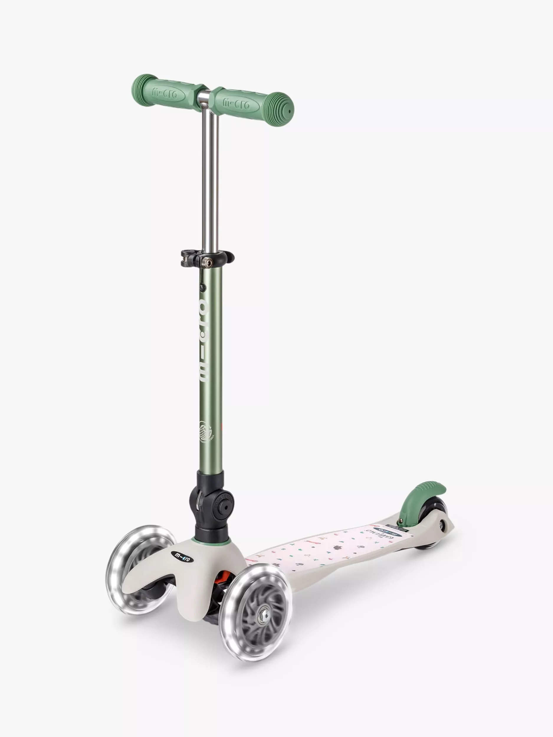 Mini Micro Eco Gruffalo Foldable LED Scooter
