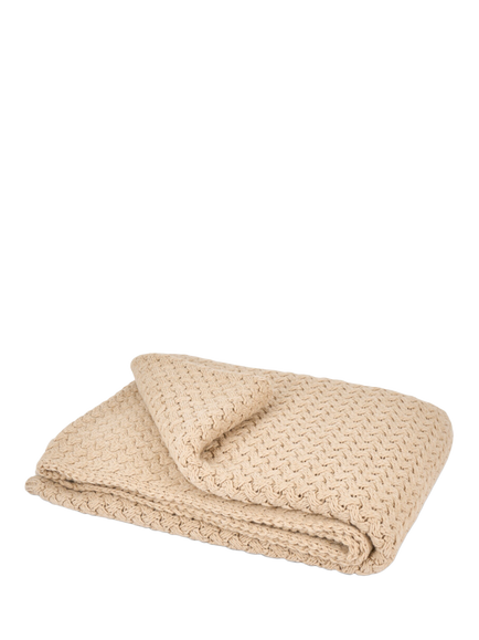 Neptune Hetton Throw, Natural Oat, Natural Oat