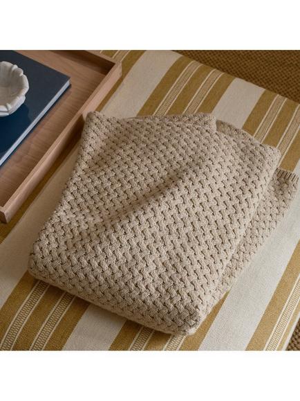 Neptune Hetton Throw, Natural Oat - view 2, Natural Oat