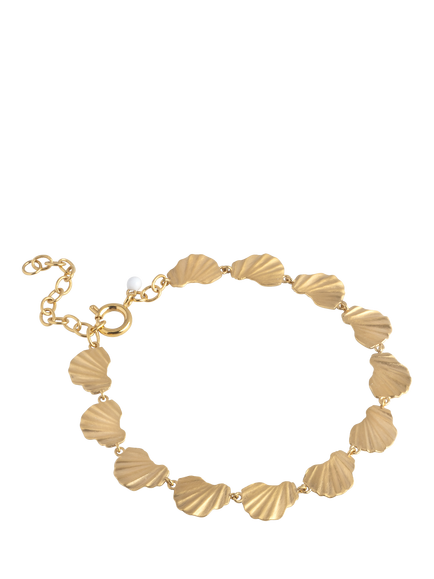 ENAMEL Copenhagen Chunky Wave Bracelet, Gold, Gold Plated