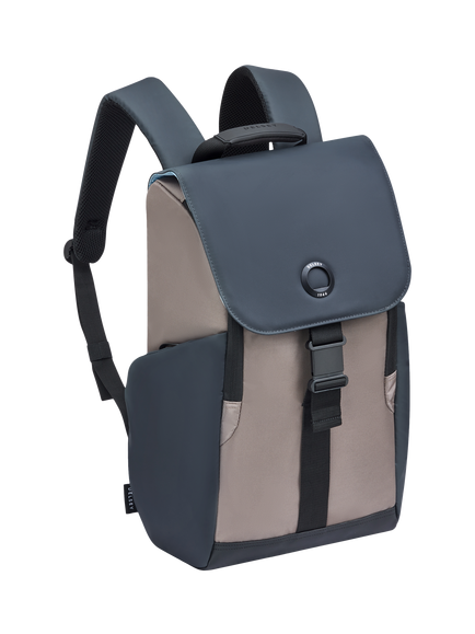 DELSEY Securflap Backpack, 21L - view 2, Brown