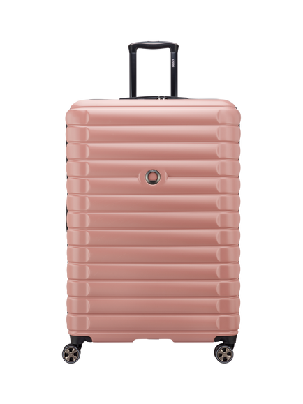 DELSEY Shadow 5.0 82cm Expandable Extra Large Suitcase, 131L, Ash Rose, Ash Rose