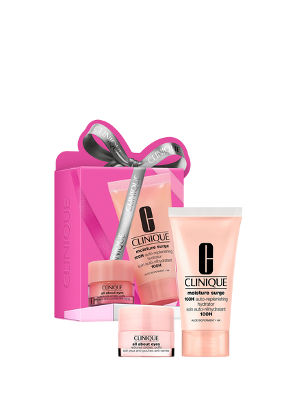 Clinique Moisture Surge Hydration & Eye Care Travel Skincare Gift Set, 