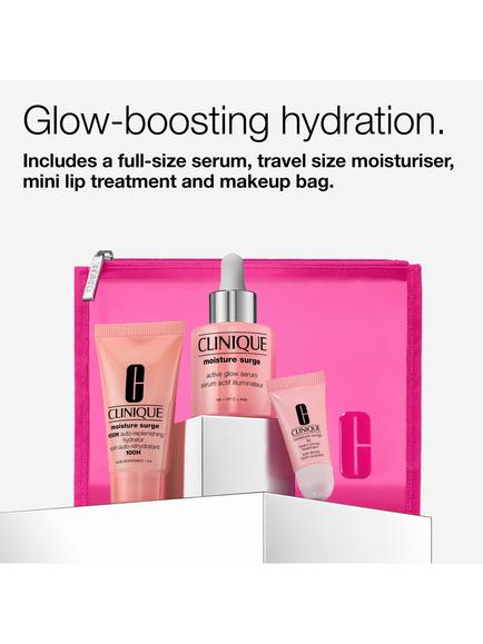 Clinique Moisture Surge Glow Serum Skincare Gift Set - view 2, 