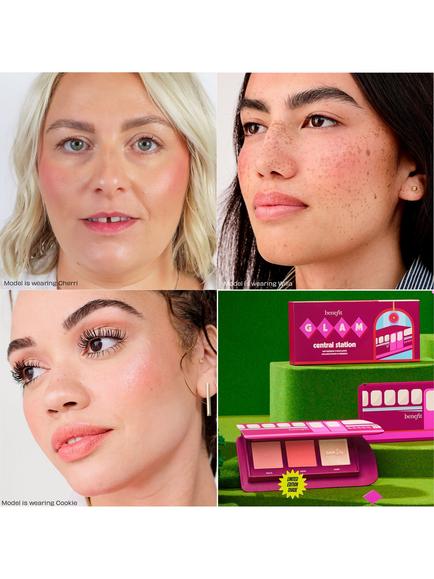 Benefit Glam Central Station Mini Cheek Palette, Multi - view 2, Multiple