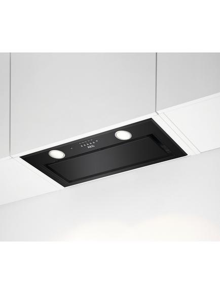 AEG OUTLET DGE5661HB 54cm Canopy Cooker Hood, Like New, Matt Black Painted, Matt Black Painted