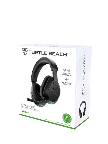 Turtle Beach Stealth 600 Gen 3 Bluetooth Wireless Gaming Headset for Xbox, Playstation & PC, Black, Black