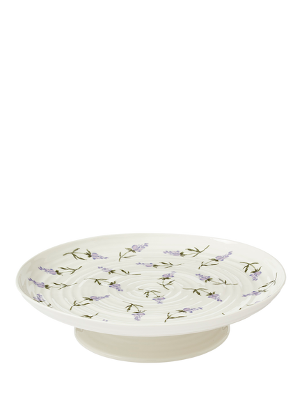Sophie Conran for Portmeirion Lavandula Porcelain Cake Stand, White