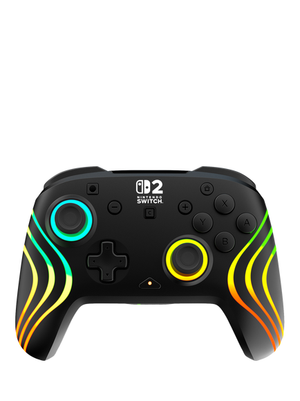 Turtle Beach Afterglow Wave Wireless RGB Gaming Controller for Nintendo Switch 2, Purple - view 2, Purple