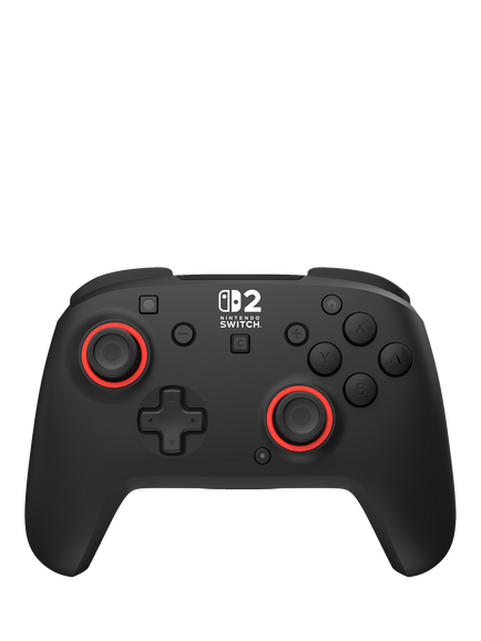 Turtle Beach Rematch Wireless RGB Gaming Controller for Nintendo Switch 2, Black, Black