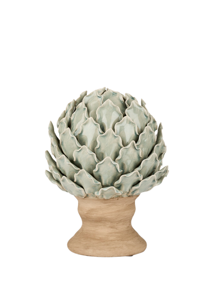 Neptune Eversley Artichoke Large Stoneware Ornament, Sage, Natural