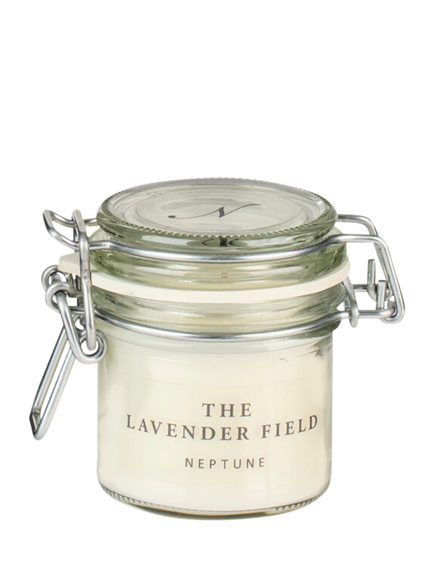 Neptune The Lavender Field Lidded Jar Candle, 210g, Natural