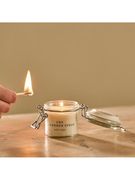 Neptune The Lavender Field Lidded Jar Candle, 210g - view 2, Natural