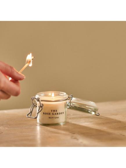 Neptune The Rose Garden Lidded Jar Candle, 210g - view 2, Natural