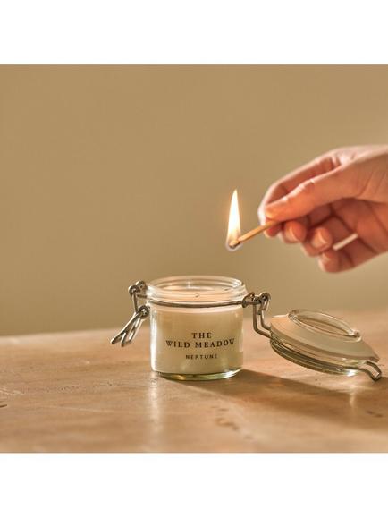 Neptune The Wild Meadow Lidded Jar Candle, 210g - view 2, Natural