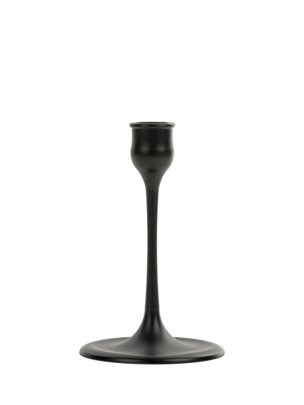 Neptune Heddon Large Candle Stick, Black, Natural